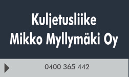 Kuljetusliike Mikko Myllymäki Oy logo